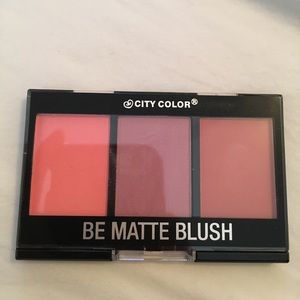 City Color be matte blush trio