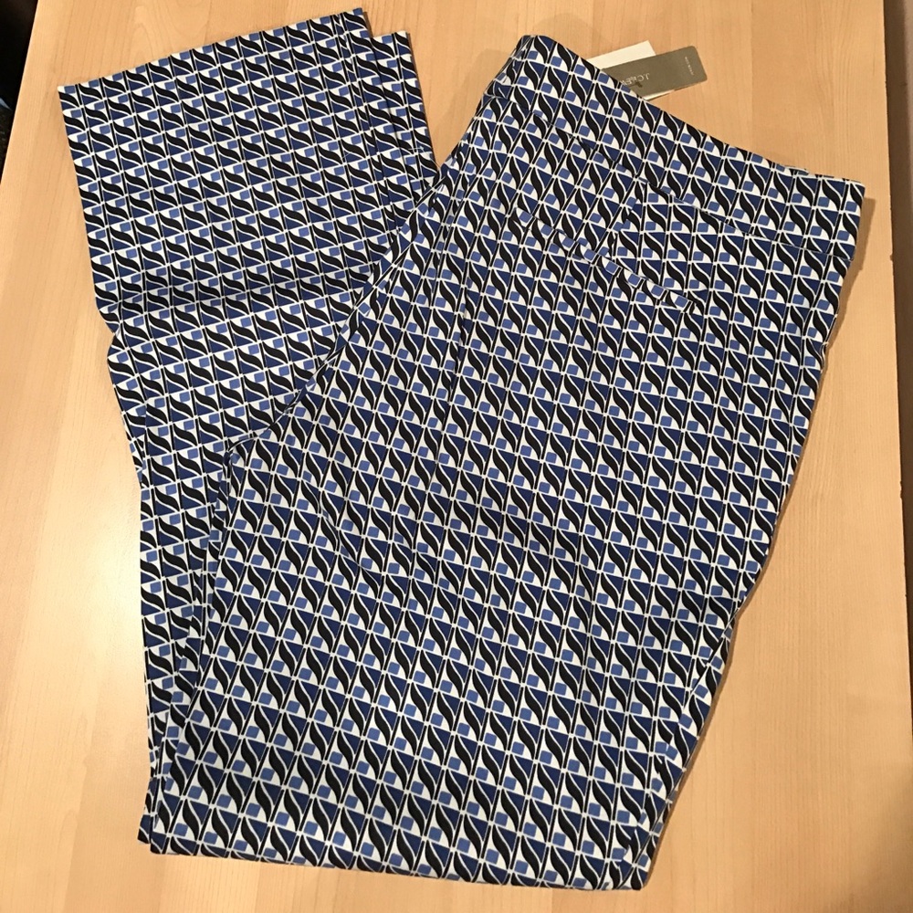 NWT J Crew Patterned Pants