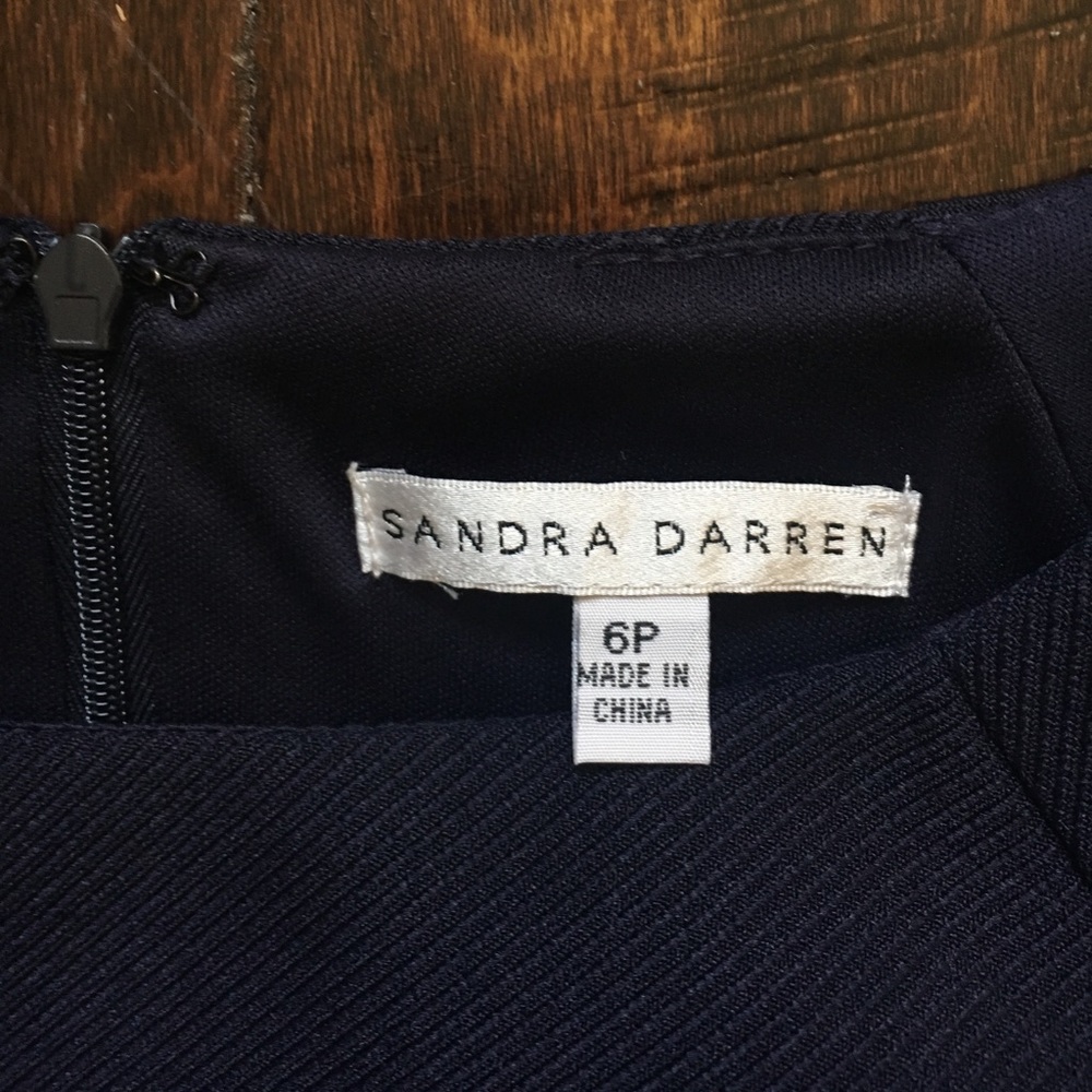 Navy blue dress SOLD - Picture 2 of 3