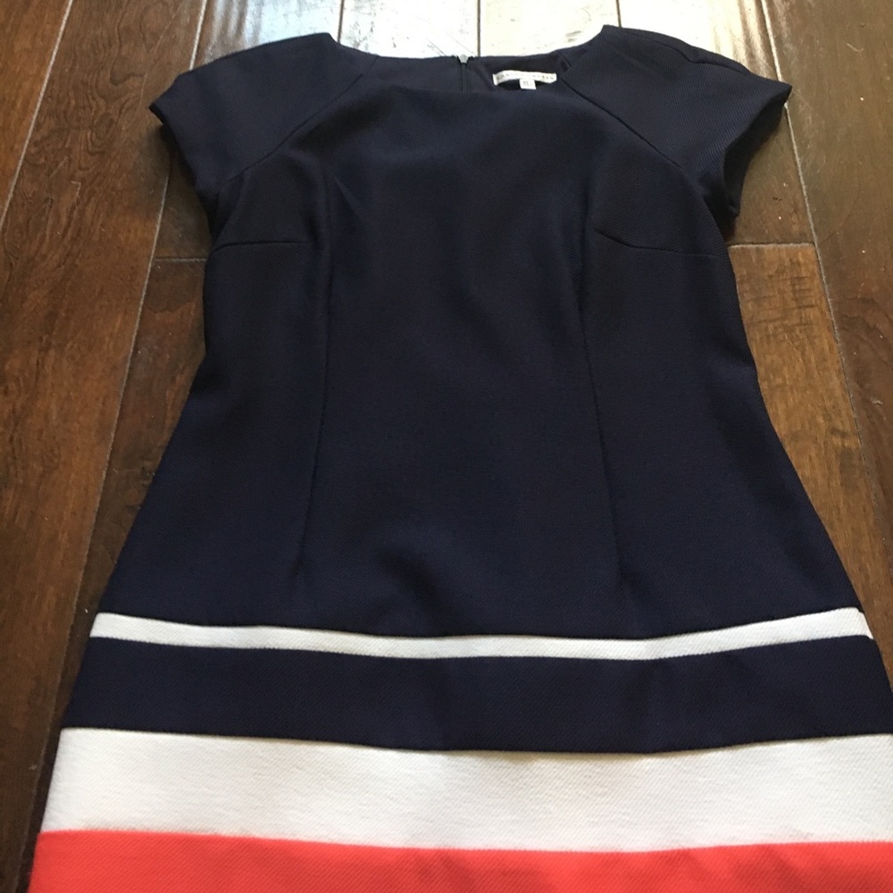 Navy blue dress SOLD - Picture 3 of 3