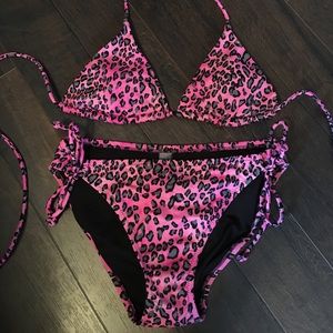 Victoria Secret Pink Cheetah Bikini