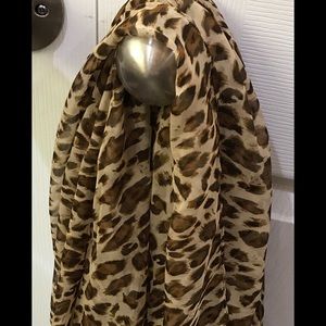 Leopard Print Scarf