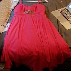 Pink dress