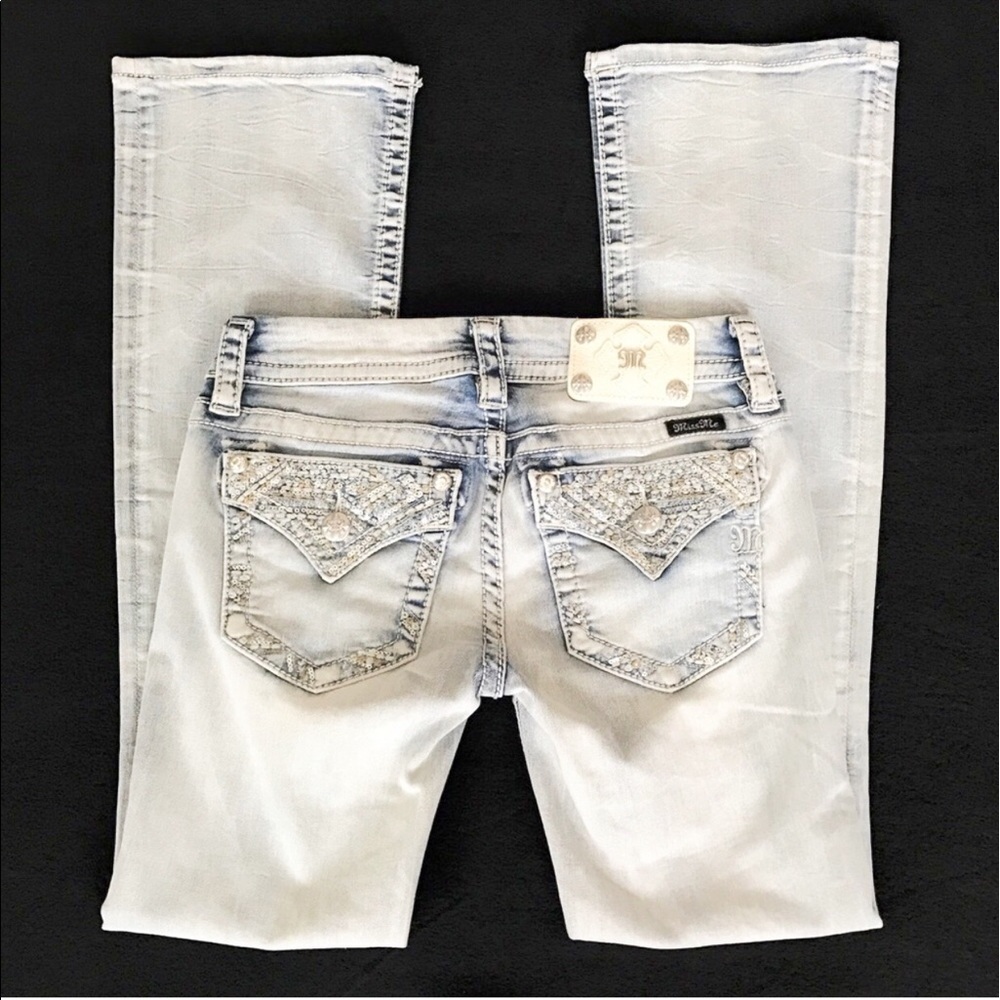 Last one Sz 23🌹Miss me bootcut jeans - Picture 3 of 8