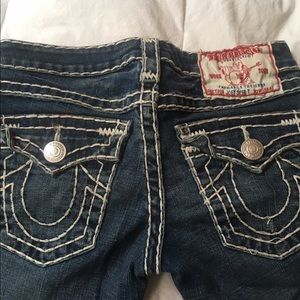 True Religion Jeans White stitching