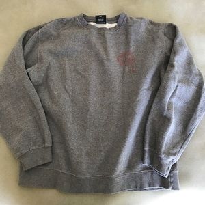 Grey crew neck
