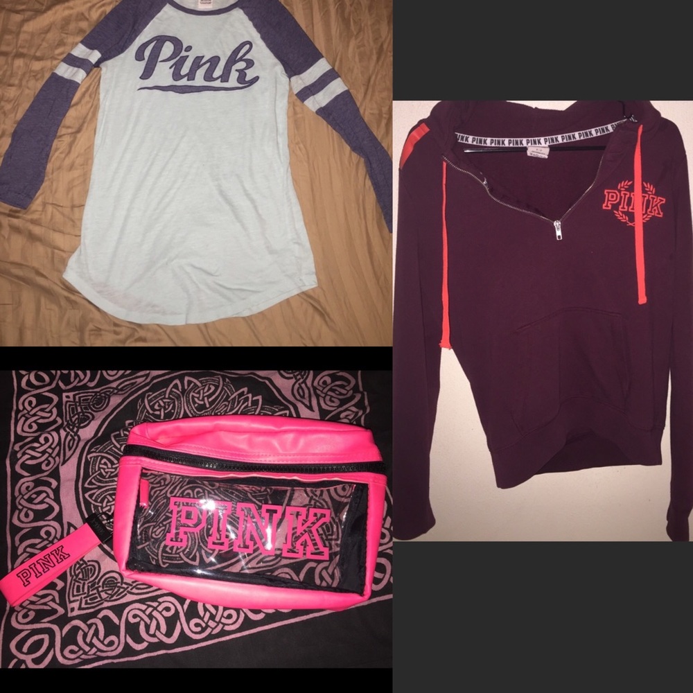 Pink 3 item lot!!