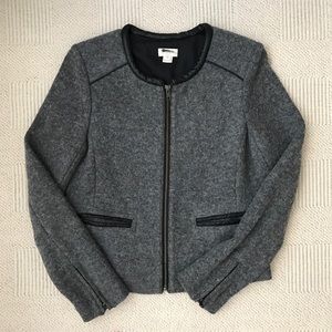 J. Crew Leather Lining Blazer