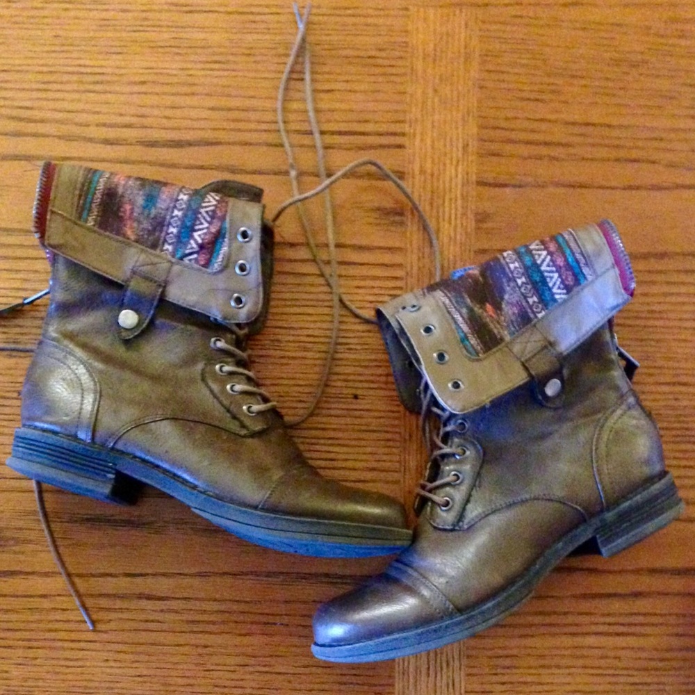 Madden girl Steve Madden combat ankle boots