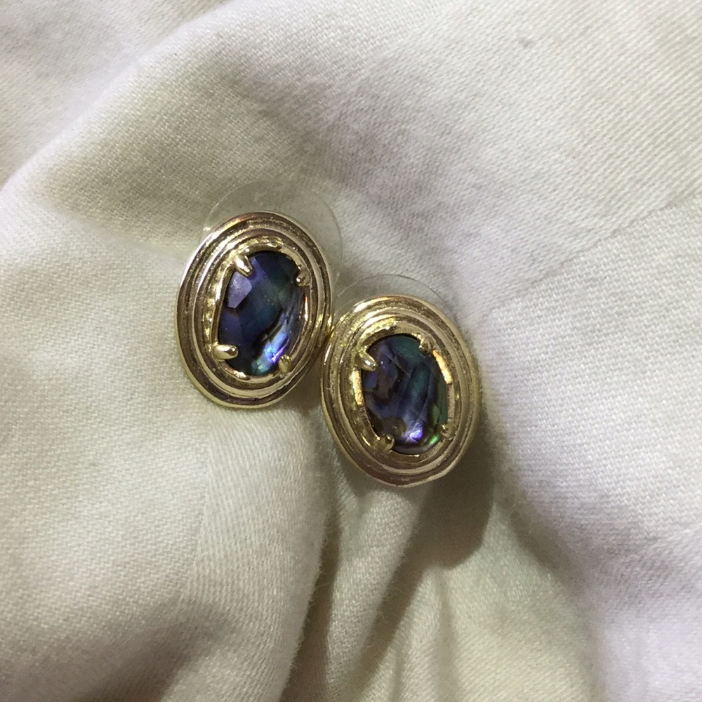 Kendra Scott Abalone Studs