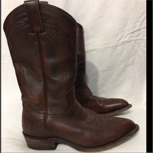 Authentic Frye Brown Leather Boots