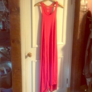 Comfy cute racer maxi dress
