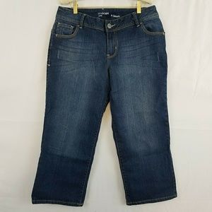 Lane Bryant Genius Fit Capri Jeans