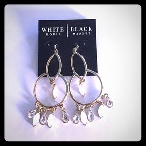 White House Black Market Chandelier Earrings