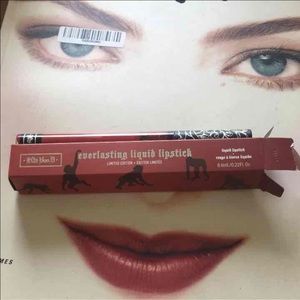 Kat Von D liquid lipstick in project chimps