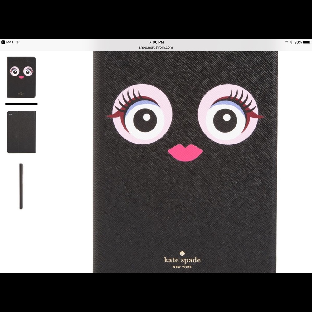 New Authentic Kate Spade IPad mini 4 case