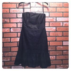 White House Black Market Lace Black Dress