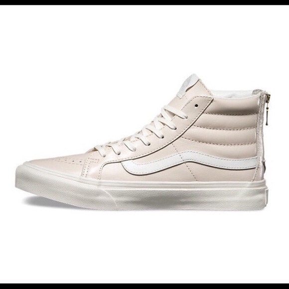 Vans Shoes - Light Pink Vans Sk8- Hi Sneaker