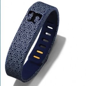 Tory Burch Fitbit  Silicone Printed Bracelet