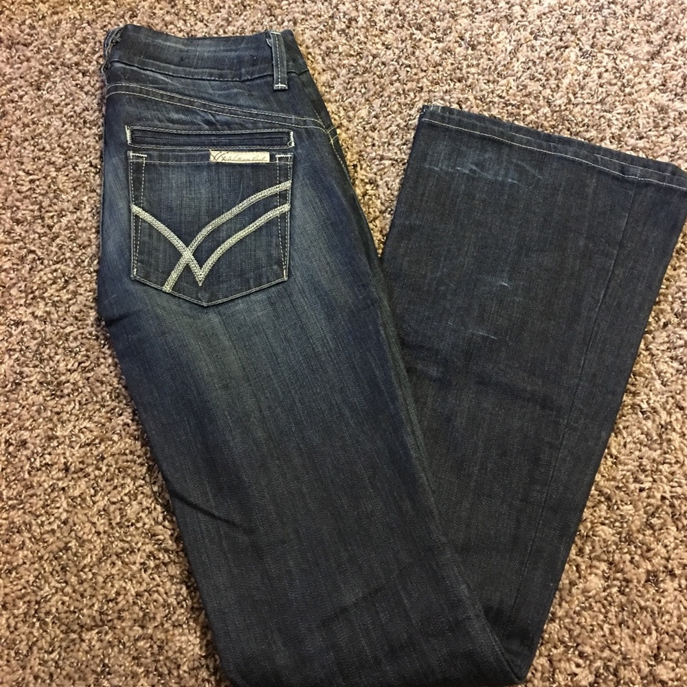 William Rast boot cut jeans, size 24