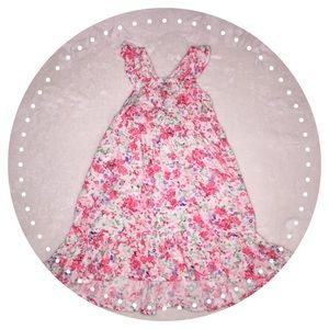 Pink floral dress 🌸