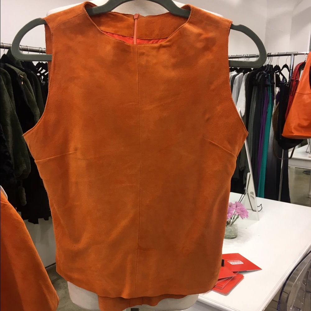 PELLE d'rate by NAIRANA Suede Tank Top