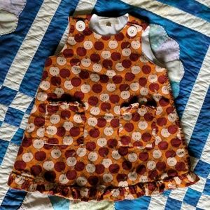 Adorable corduroy apple jumper