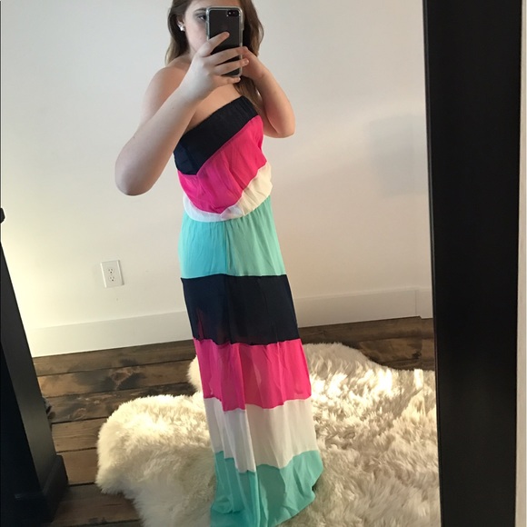 chevron maxi dress !! - Picture 3 of 3