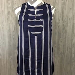 Haycliffe split neck blouse