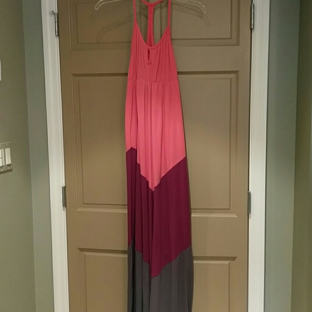 Colorblock Maxi dress