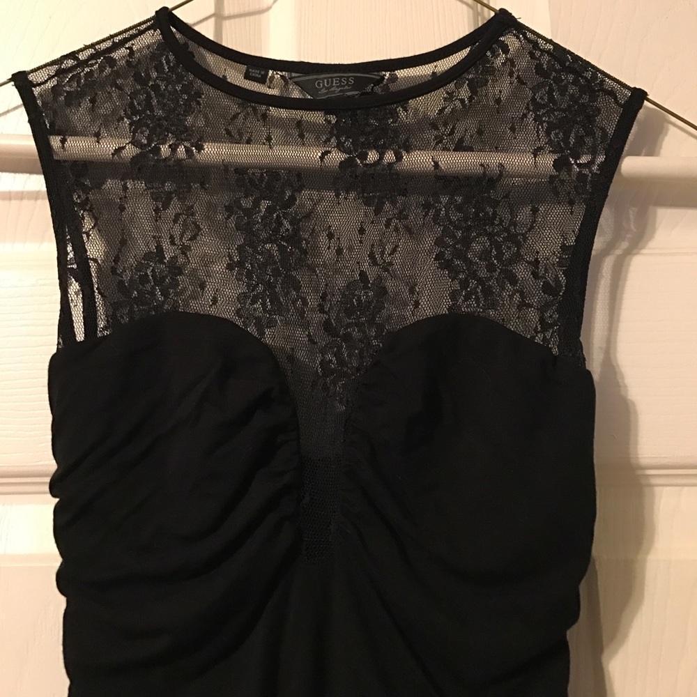 Guess Black Dress with lace