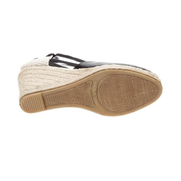 Last One- Soludos Leather Wedge Espadrille Sandals - Picture 8 of 8
