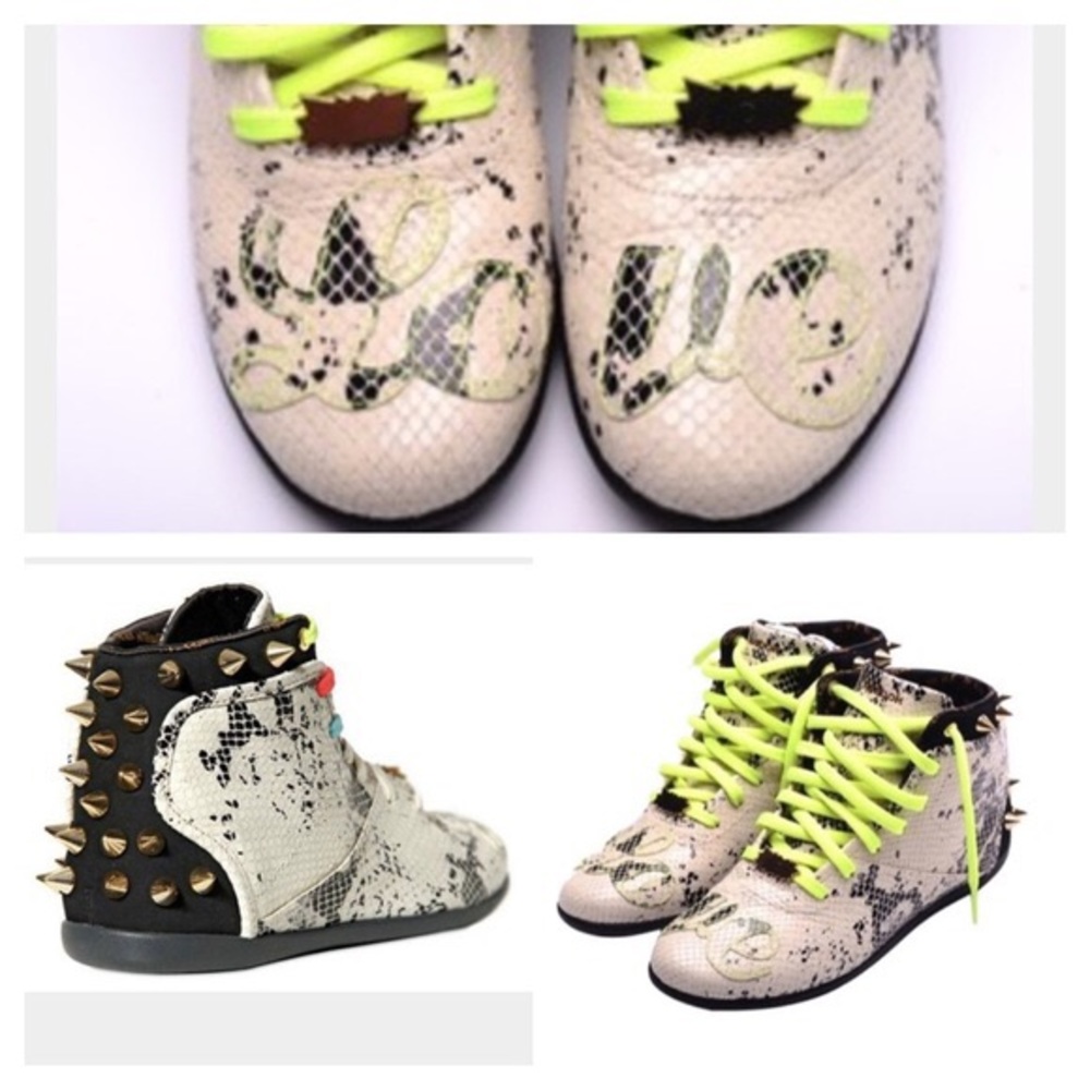 Melody Ehsani x Reebok Spiked Python Sneaker