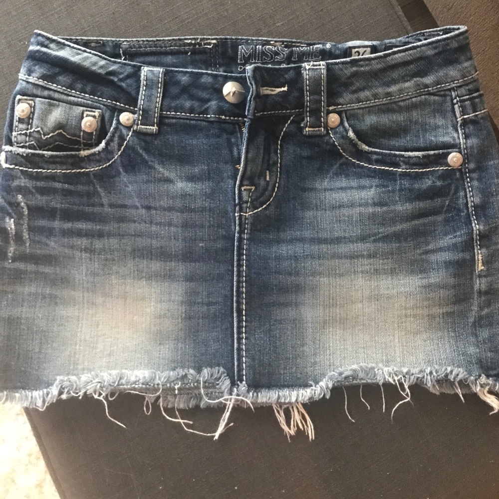 Jean skirt- Miss Me