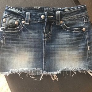 Jean skirt- Miss Me
