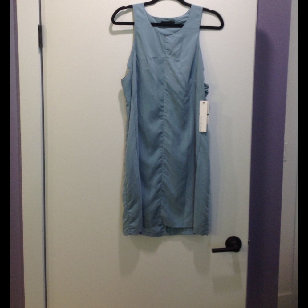 Calvin Klein baby blue wind dress