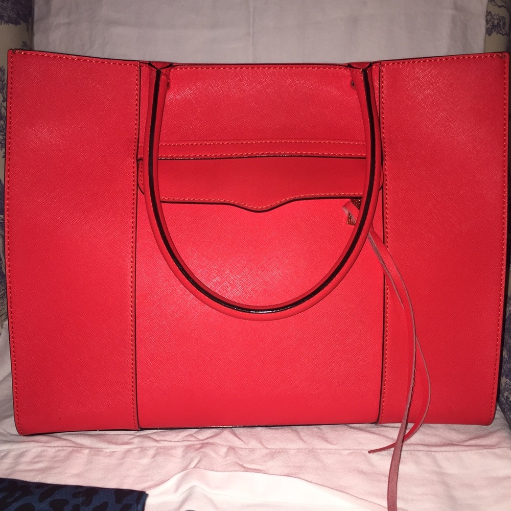 Fire truck red Rebecca Minkoff MAB Tote