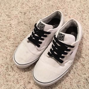 White Mens Vans