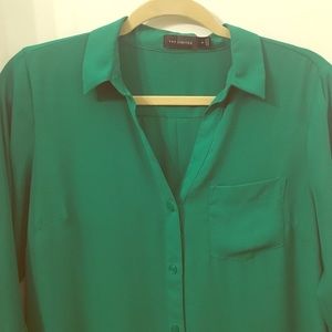 Emerald Green Button Down