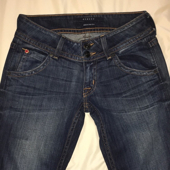 💥Hudson Boot Cut Jeans Blue - Picture 4 of 5