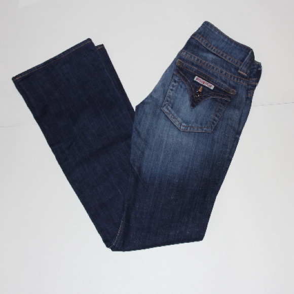 💥Hudson Boot Cut Jeans Blue - Picture 1 of 5