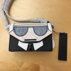 Karl Lagerfeld crossover purse