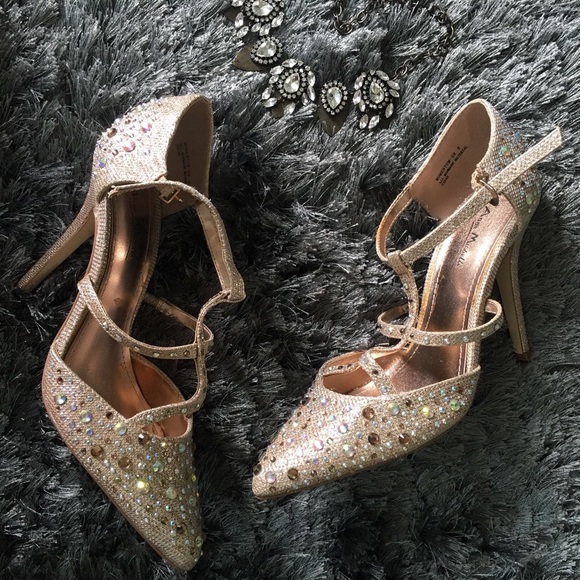 Anne Michelle Shoes - 🌟Perfect For Prom Glitter & Rhinestone Heels🌟