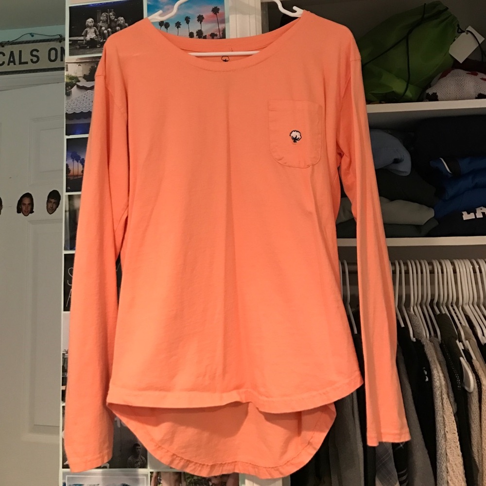 Southern shirt orange tunic