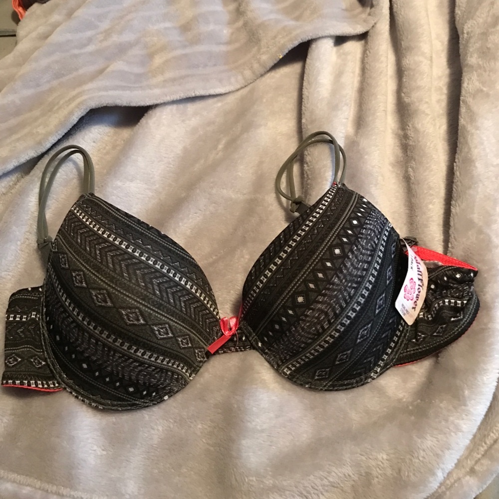 Aztec push up bra