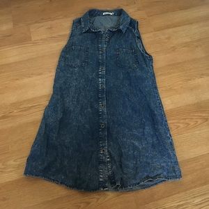 Light weight denim dress