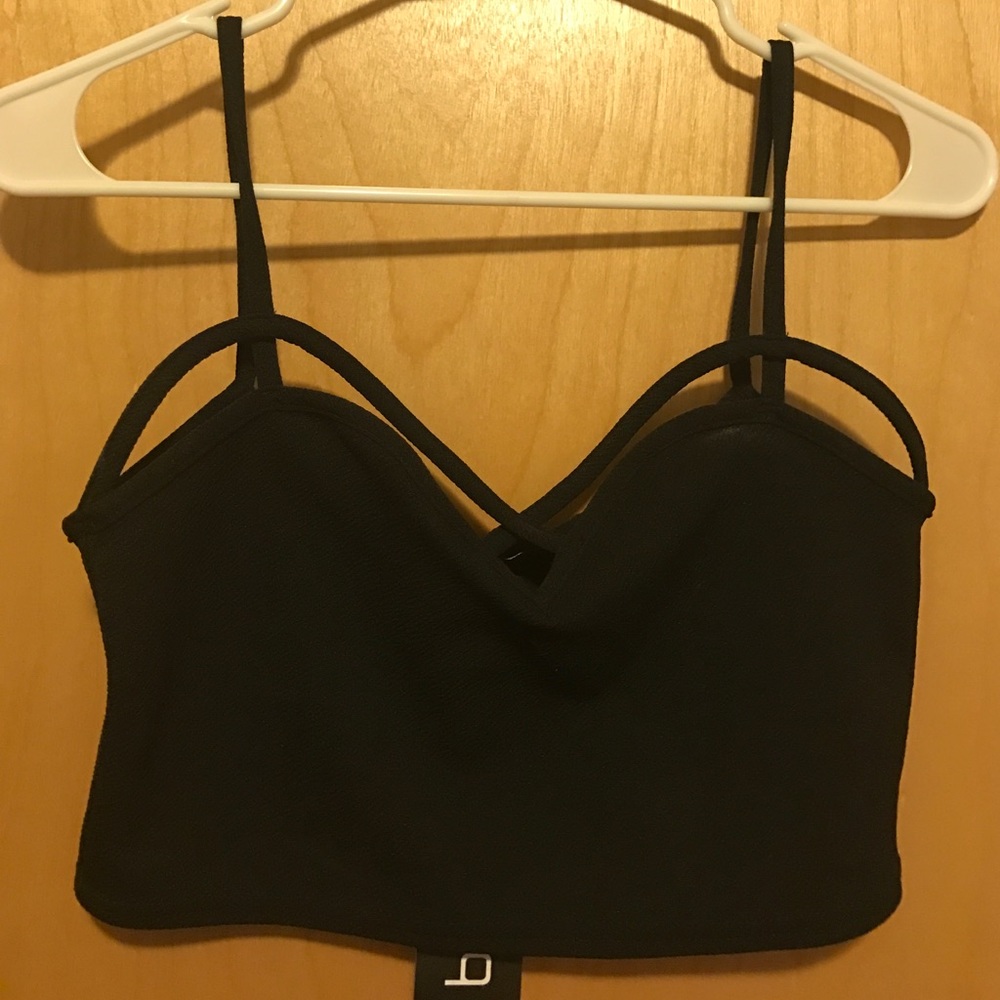 Boohoo crop top