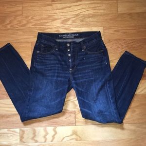 American eagle vintage high rise denim jean