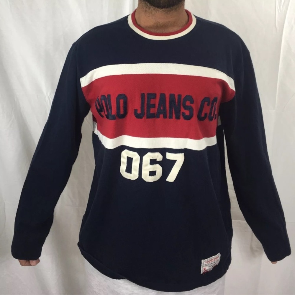 90s Polo Jeans Ralph Lauren Shirt large vintage