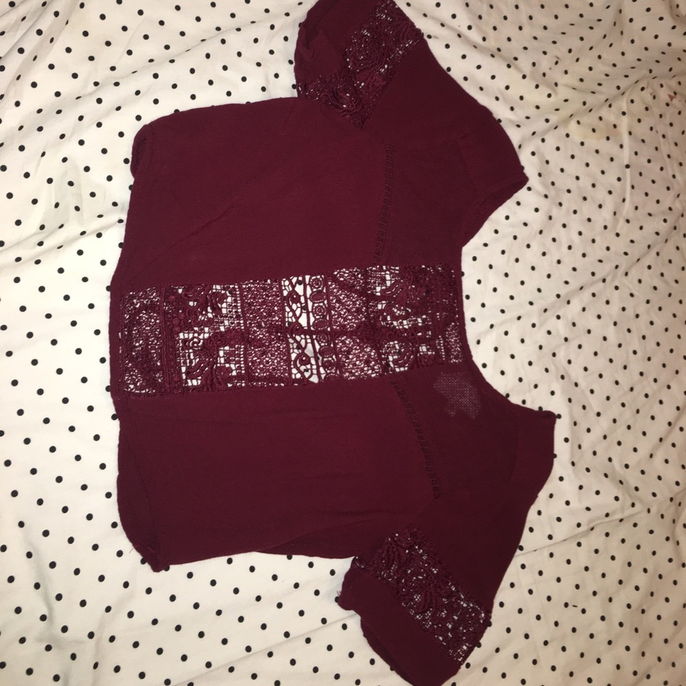 Kendall x Kylie Red Crop Top